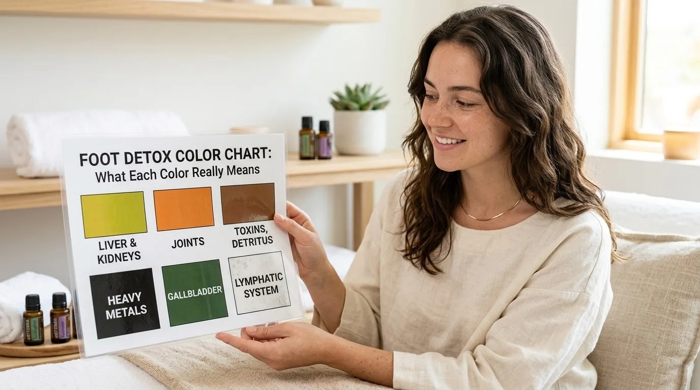 foot detox color chart: Foot Detox Color Chart: What Each Color Really Means Foot Detox Color Chart: What Each Color Really Means — foot detox color chart | GearPuff