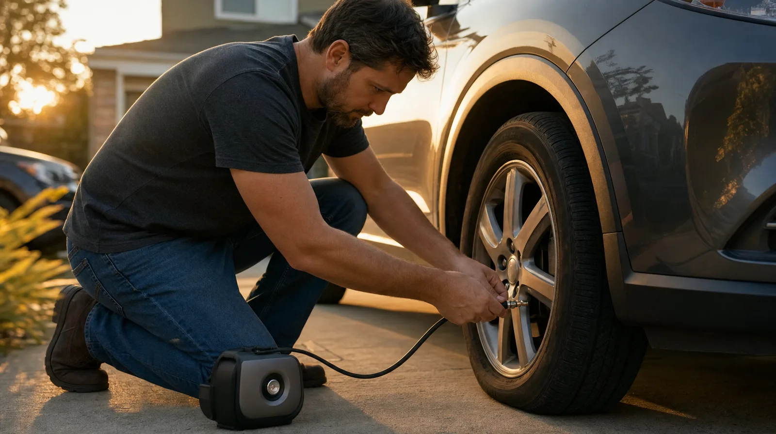 inflate tire without gas station: 4 Ways to Inflate a Tire Without a Gas Station (Tested) 4 Ways to Inflate a Tire Without a Gas Station (Tested) — inflate tire without gas station | GearPuff