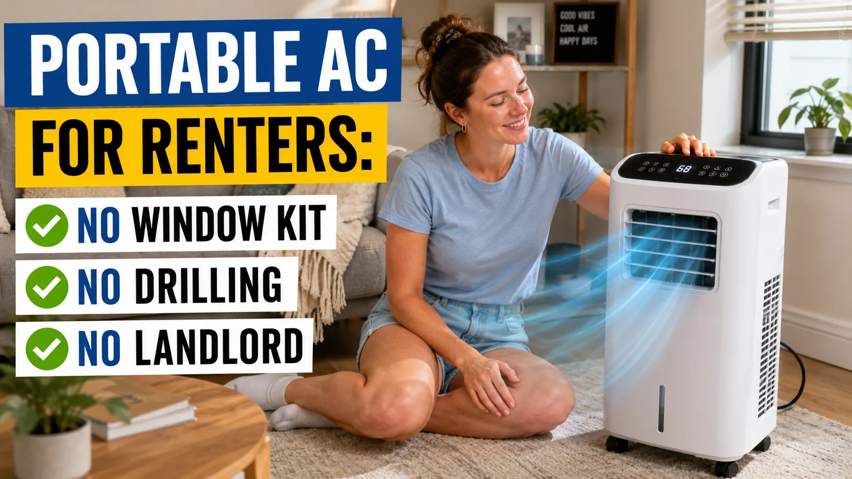 portable ac for renters: Portable AC for Renters: No Window Kit, No Drilling, No Landlord Portable AC for Renters: No Window Kit, No Drilling, No Landlord — portable ac for renters | GearPuff